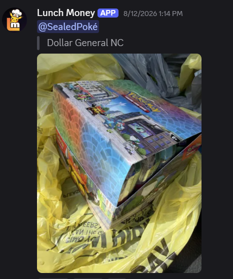 Member win 6: Pokemon cards and sealed products found through Lunch Money alerts